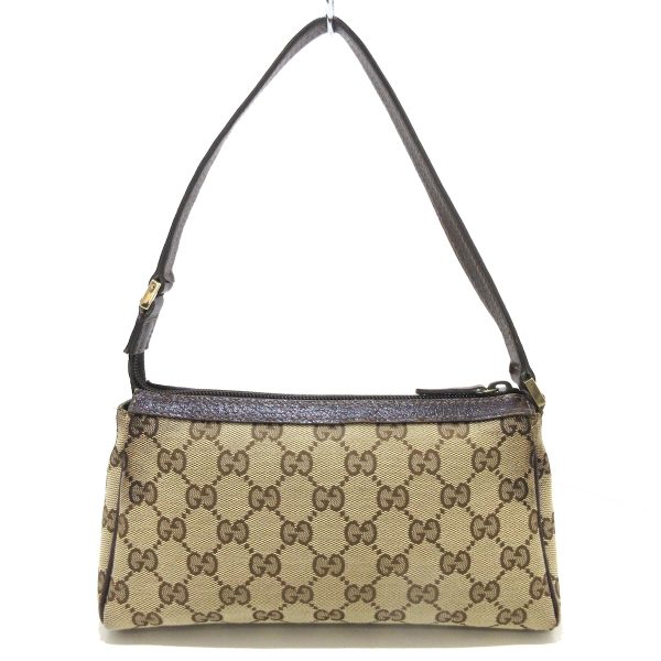 37880660 3 Gucci Abbey Gg Pattern Jacquard Handbag Beige