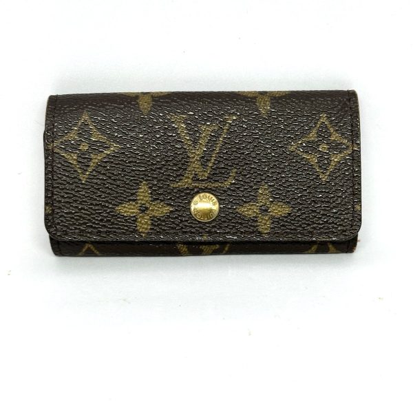 37881443 1 Louis Vuitton Multicle Monogram Canvas Key Case Brown