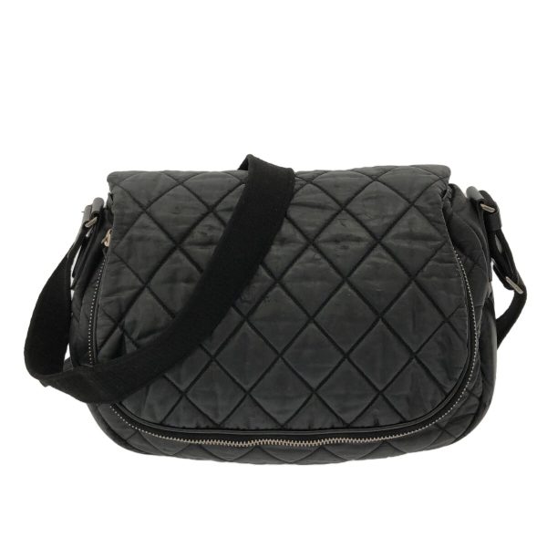 37881815 1 Chanel Coco Cocoon Shoulder Bag Coated Canvas Black