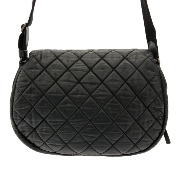 37881815 3 Chanel Coco Cocoon Shoulder Bag Coated Canvas Black