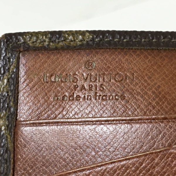 37882192 5 Louis Vuitton Portomonevier Monogram Canvas W Hook Wallet Brown