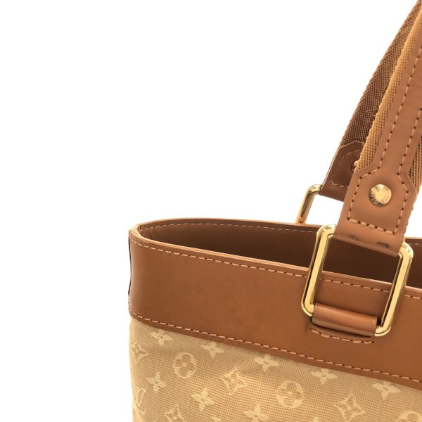 37883965 11 Louis Vuitton Lucille Monogram Mini Canvas Handbag Beige