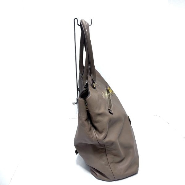 37884168 2 Prada Tote Bag Leather Light Brown