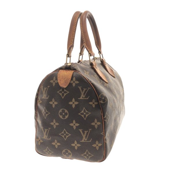 37884219 2 Louis Vuitton Speedy Monogram Canvas Handbag Brown