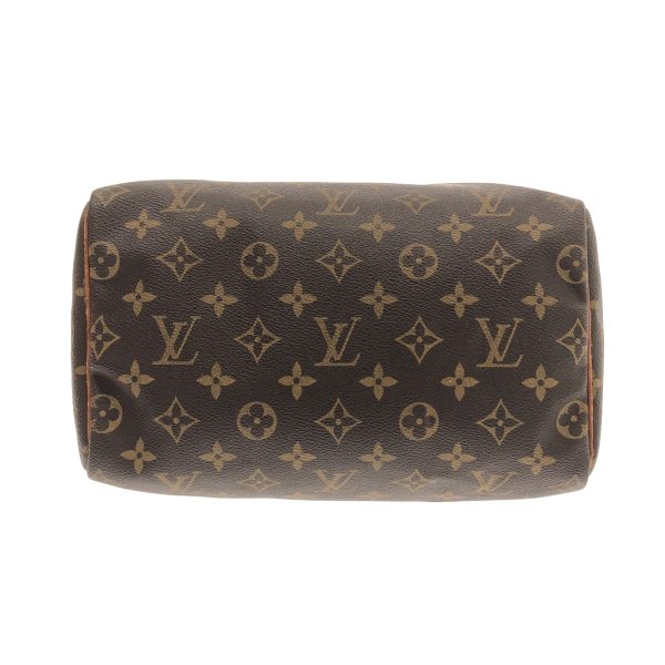 37884219 4 Louis Vuitton Speedy Monogram Canvas Handbag Brown