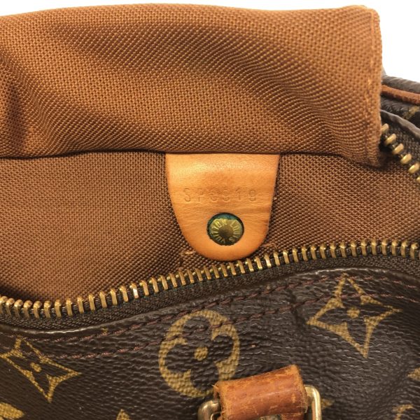 37884219 8 Louis Vuitton Speedy Monogram Canvas Handbag Brown