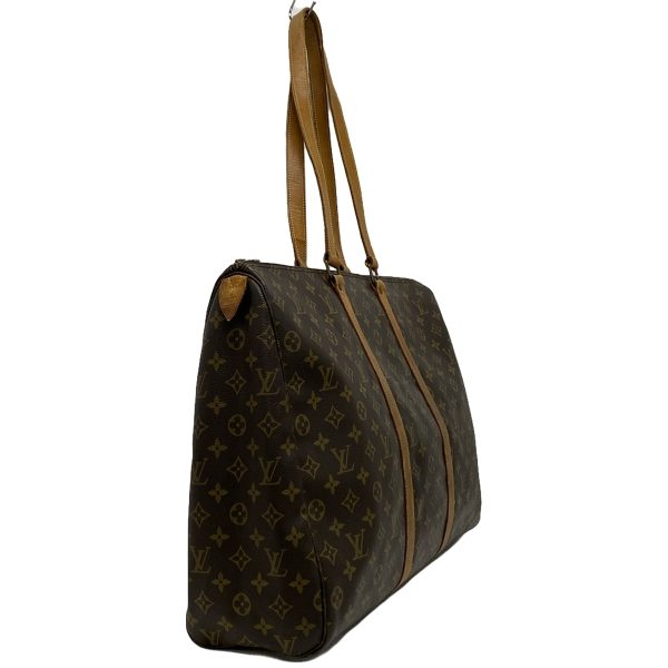 37884490 2 Louis Vuitton Flannery Monogram Canvas Boston Bag Brown