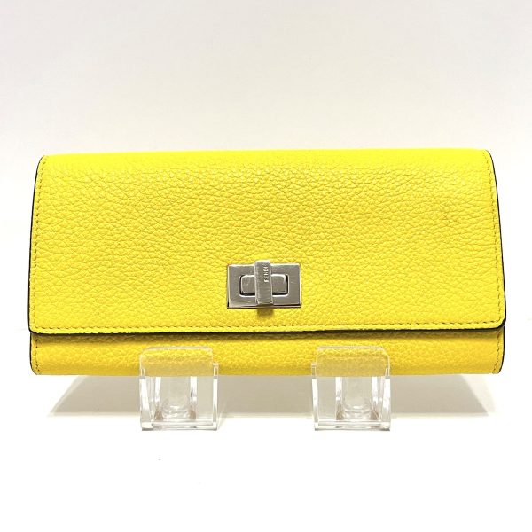 37884659 1 Fendi Wallet Leather Yellow