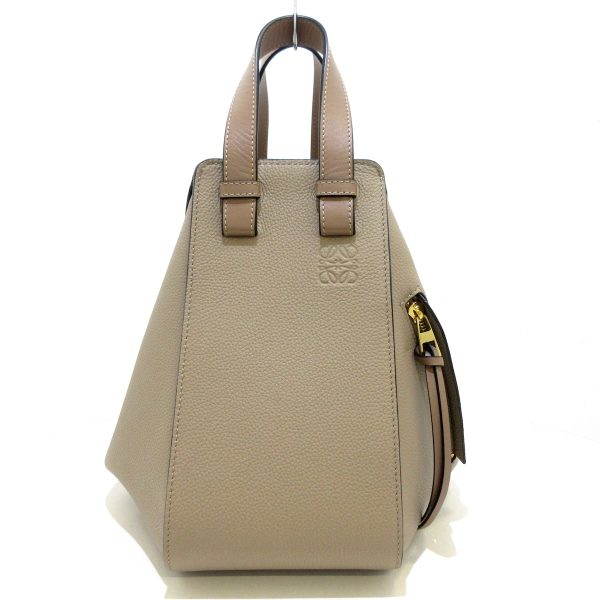 37884814 1 Loewe Hammock Bag Small Handbag Soft Grain Calf Leather Sand