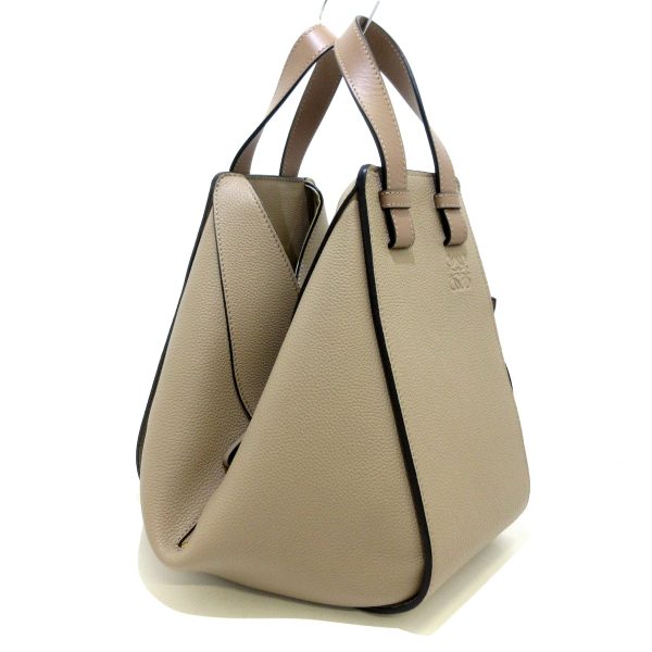 37884814 2 Loewe Hammock Bag Small Handbag Soft Grain Calf Leather Sand