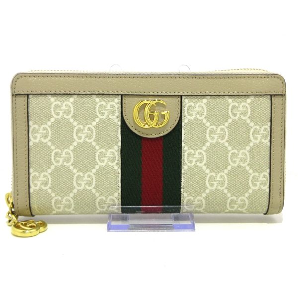 37885495 1 Gucci Ophidia Pvc Wallet Beige