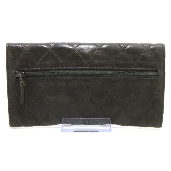 37885515 2 Chanel Bicolore Long Wallet Lambskin Black