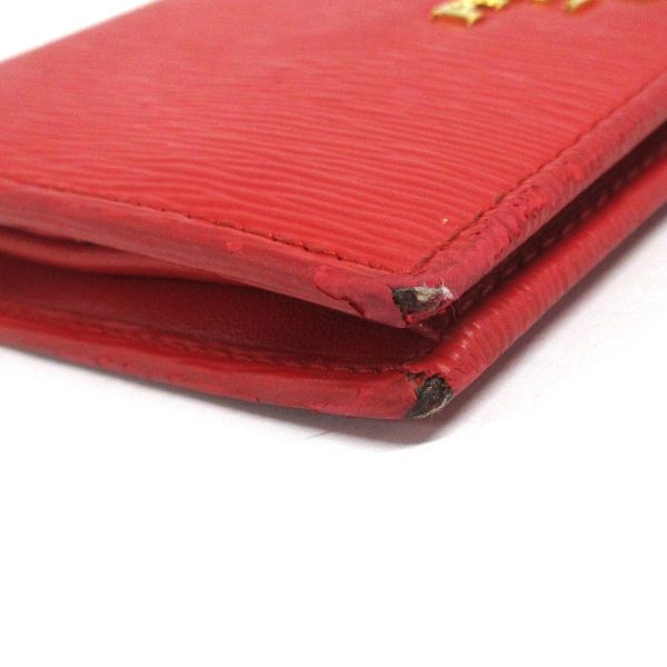 37885604 8 Prada Bifold Wallet Leather Red