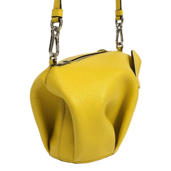 37886157 2 Loewe Elephant Mini Bag Shoulder Bag Leather Yellow