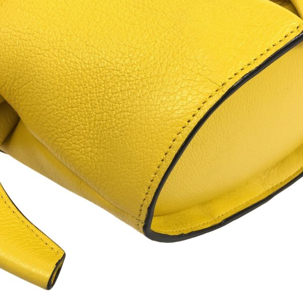 37886157 5 Loewe Elephant Mini Bag Shoulder Bag Leather Yellow