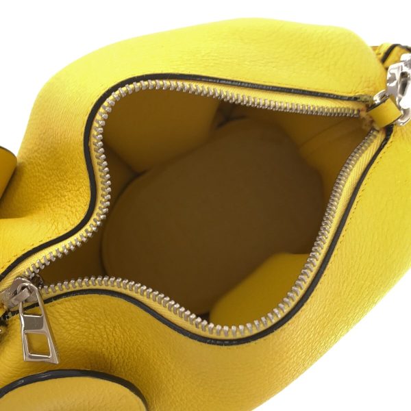 37886157 6 Loewe Elephant Mini Bag Shoulder Bag Leather Yellow