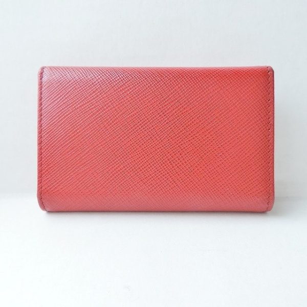 37886591 2 Prada Key Case Saffiano Metal Red