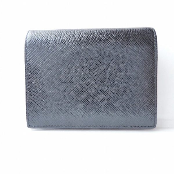 37886592 2 Prada Bifold Wallet Saffiano Metal Black