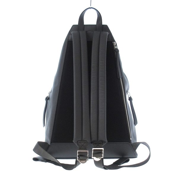 37886604 3 Loewe Convertible Backpack Rucksack Calf Leather Black