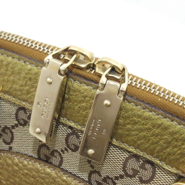 37887788 10 Gucci Gg Pattern Jacquard Handbag Beige