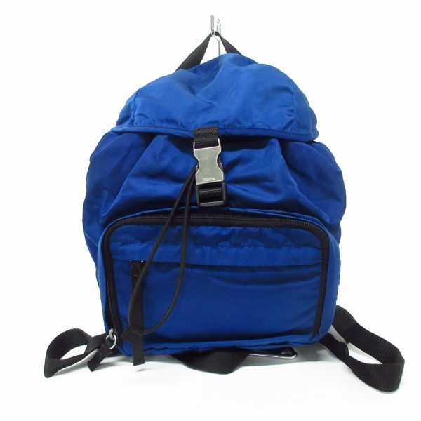 37887803 1 Prada Rucksack Nylon Blue