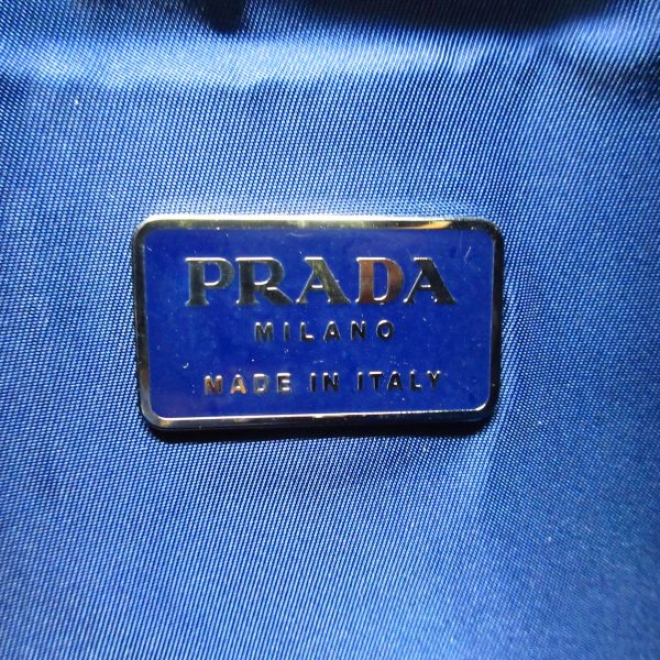 37887803 8 Prada Rucksack Nylon Blue