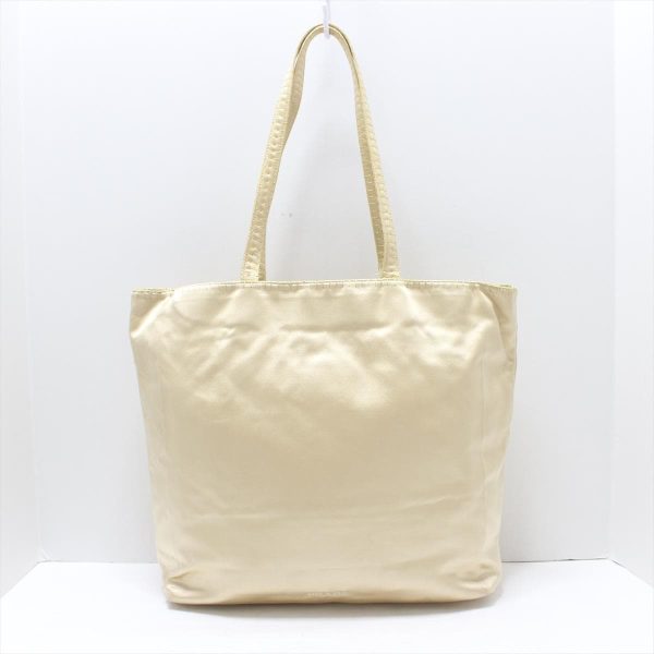 37888107 3 Prada Tote Bag Satin Beige