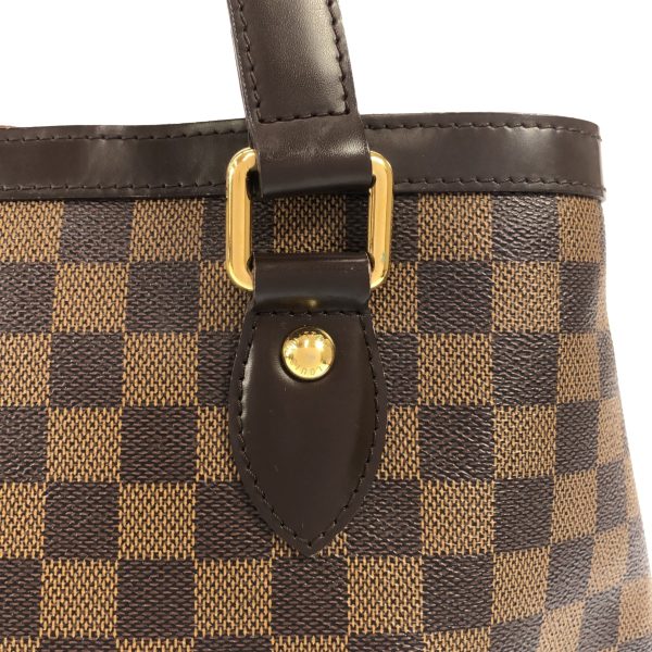 37888297 10 Louis Vuitton Hampstead Damier Canvas Handbag Ebene