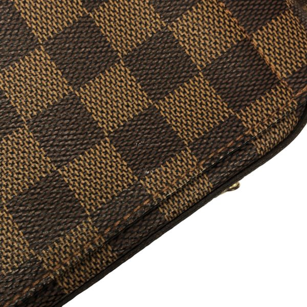 37888302 12 Louis Vuitton Jeronimos Damier Canvas Waist Pouch Ebene