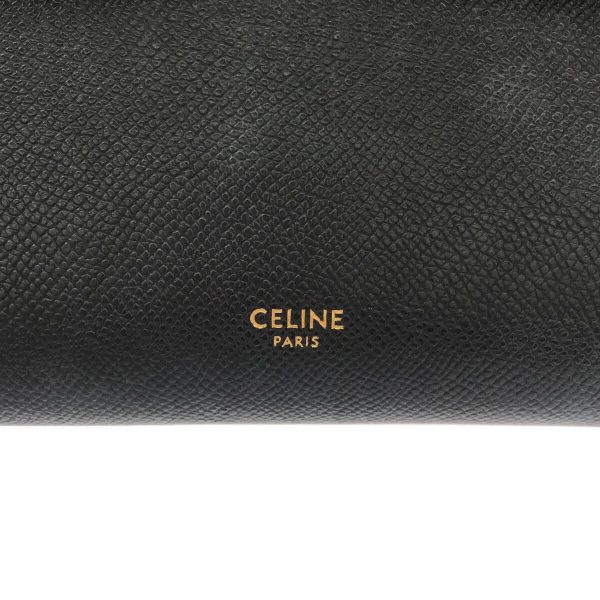 37888520 7 Celine Belt Bag Nano Grained Calf Handbag Black