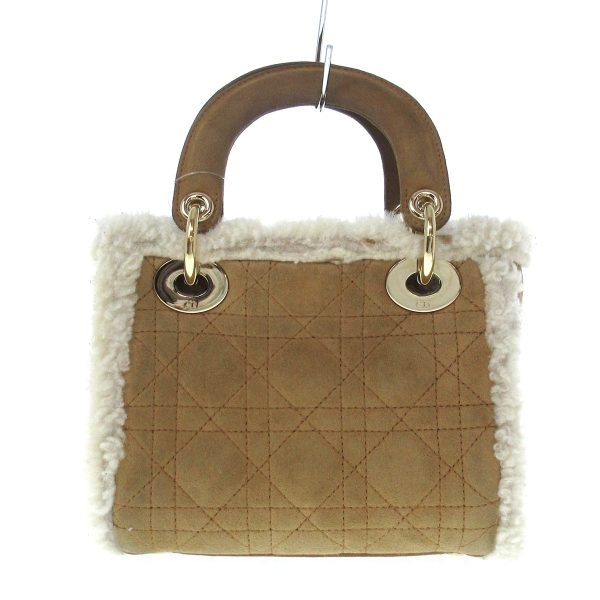 37889319 3 Dior Lady Dior Mini Bag Beige Ivory