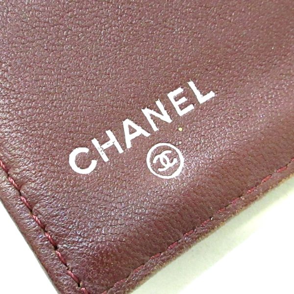 37891613 5 Chanel Matelasse Long Wallet Silver Hardware Lambskin Black