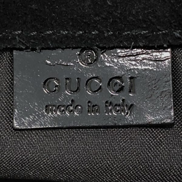 37891811 8 Gucci Suede Handbag Black