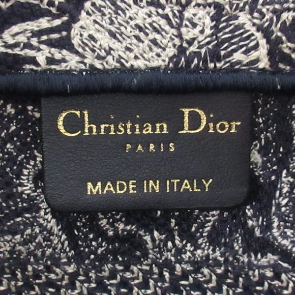 37891979 7 Dior Book Tote Small Bag Dark Navy Ivory