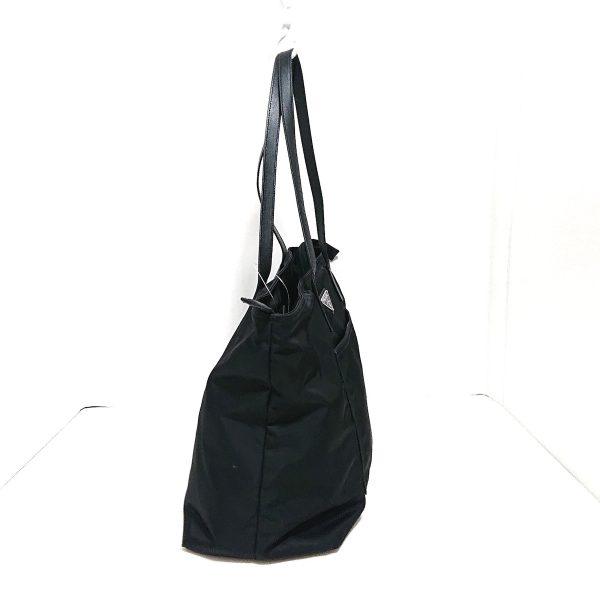 37892820 2 Prada Shoulder Bag Nylon Leather Black