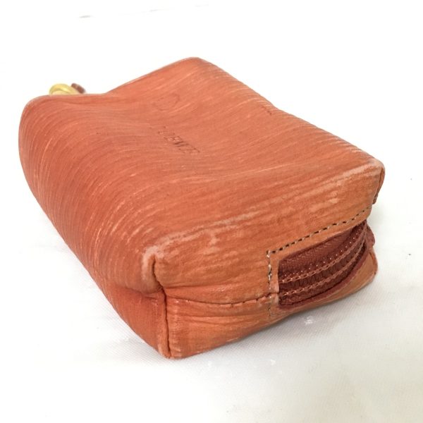 37892997 7 Loewe Velazquez Coin Case Leather Orange