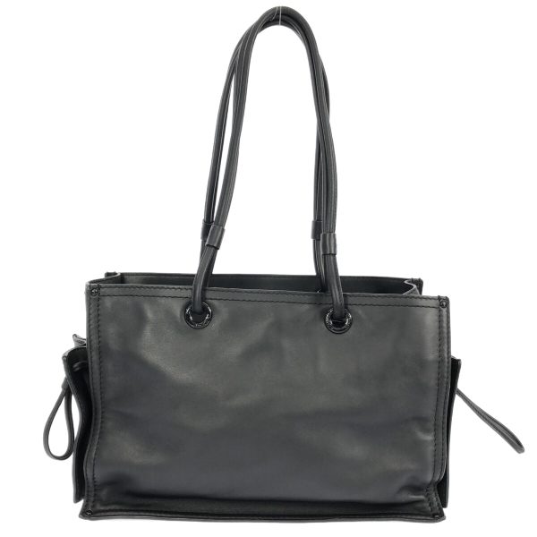 37893166 3 Loewe Shopper Tote Tote Bag Leather Black