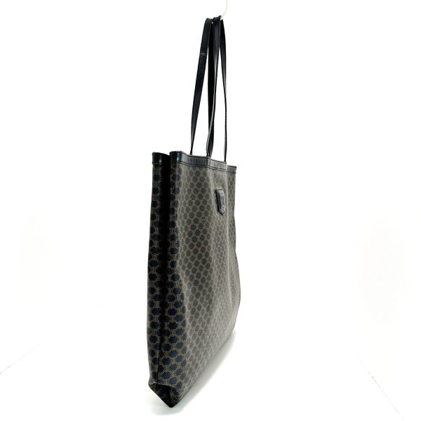 37893724 2 Celine Macadam Pattern PVC Tote Bag Black