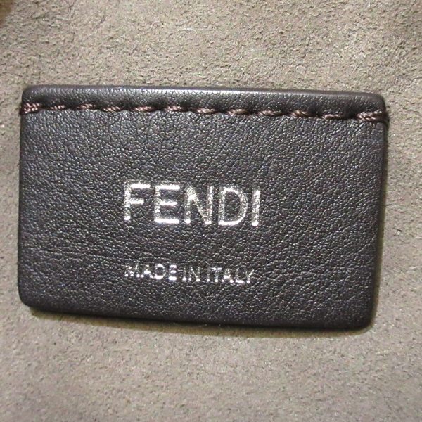 37894474 7 Fendi Bag Leather Brown Blue Gray