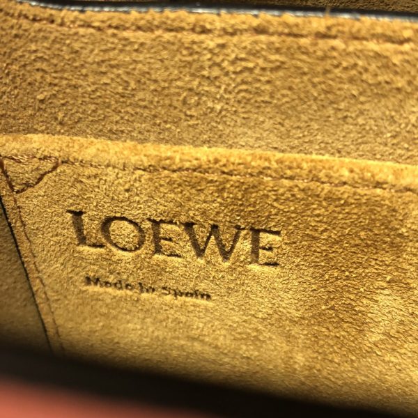 37895576 7 Loewe Gate Bag Small Shoulder Bag Soft Calfskin Leather Orange