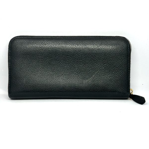 37896897 2 Prada Long Wallet Leather Black