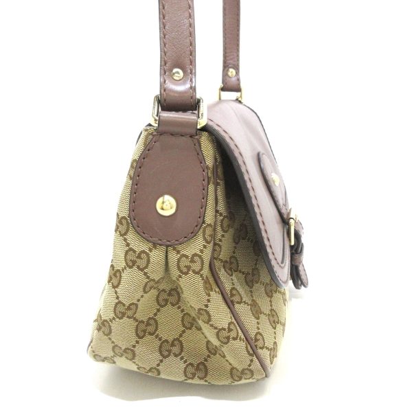 37897812 2 Gucci Gg Pattern Jacquard Shoulder Bag Beige