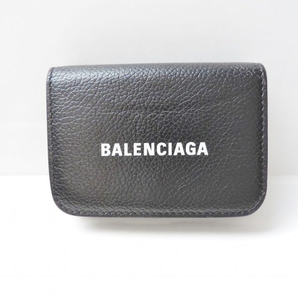 37897911 1 Balenciaga Cash Mini Wallet Leather Wallet Black