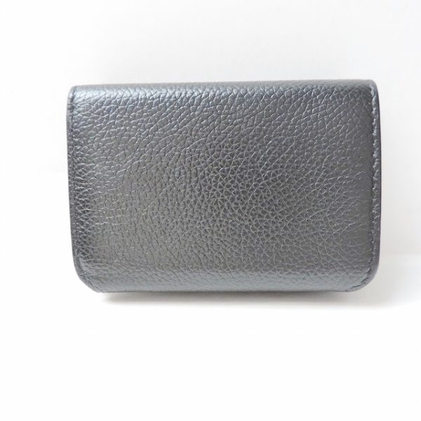 37897911 2 Balenciaga Cash Mini Wallet Leather Wallet Black