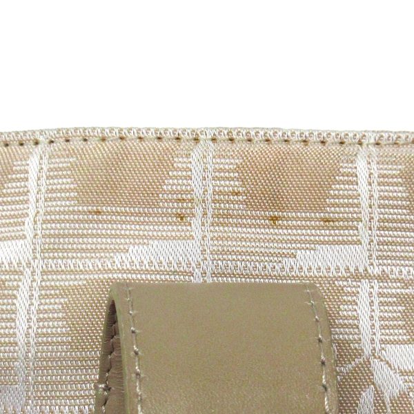 37897944 9 Chanel New Travel Line Tote Gm Handbag Nylon Jacquard Leather Beige