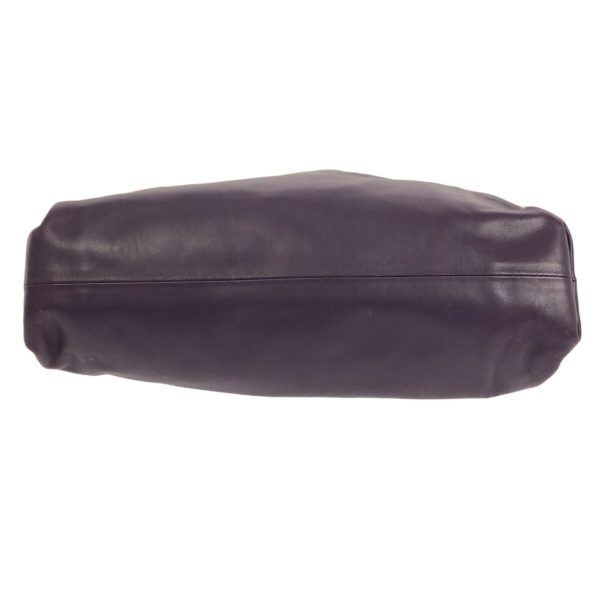 37898071 4 Bottega Veneta The Pouch Clutch Bag Leather Purple