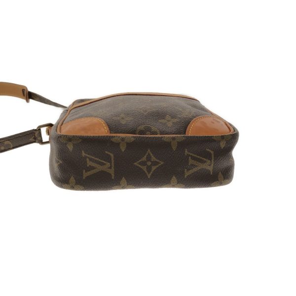 37898254 4 Louis Vuitton Danube Monogram Canvas Shoulder Bag Brown