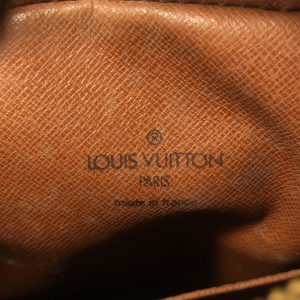 37898254 7 Louis Vuitton Danube Monogram Canvas Shoulder Bag Brown