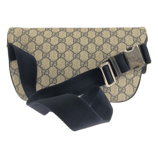 37898411 3 Gucci Gg Supreme Waist Pouch Light Gray