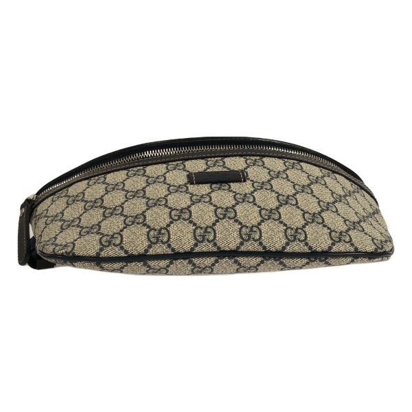 37898411 4 Gucci Gg Supreme Waist Pouch Light Gray